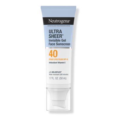 Neutrogena Ultra Sheer Invisible Gel SPF 40 Facial Sunscreen