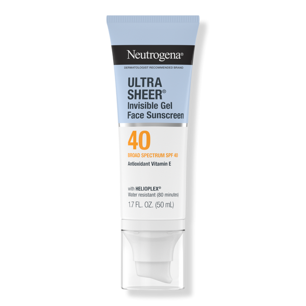 Neutrogena Ultra Sheer Invisible Gel SPF 40 Facial Sunscreen #1