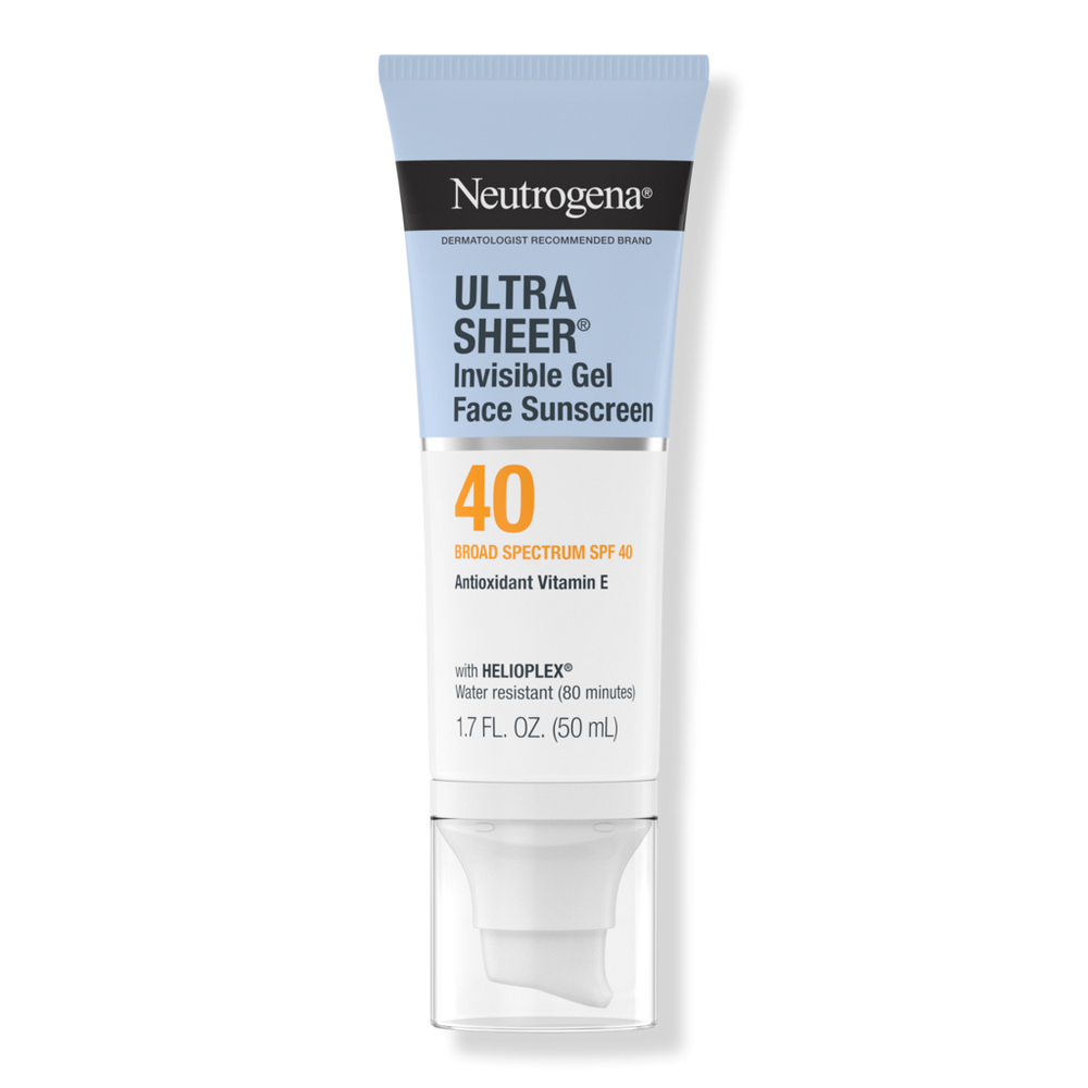 Neutrogena Ultra Sheer Invisible Gel SPF 40 Facial Sunscreen