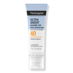 Neutrogena Ultra Sheer Invisible Gel SPF 40 Facial Sunscreen