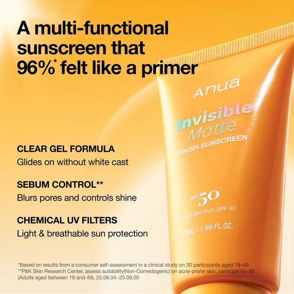 ANUA Invisible Matte Finish Sunscreen #6