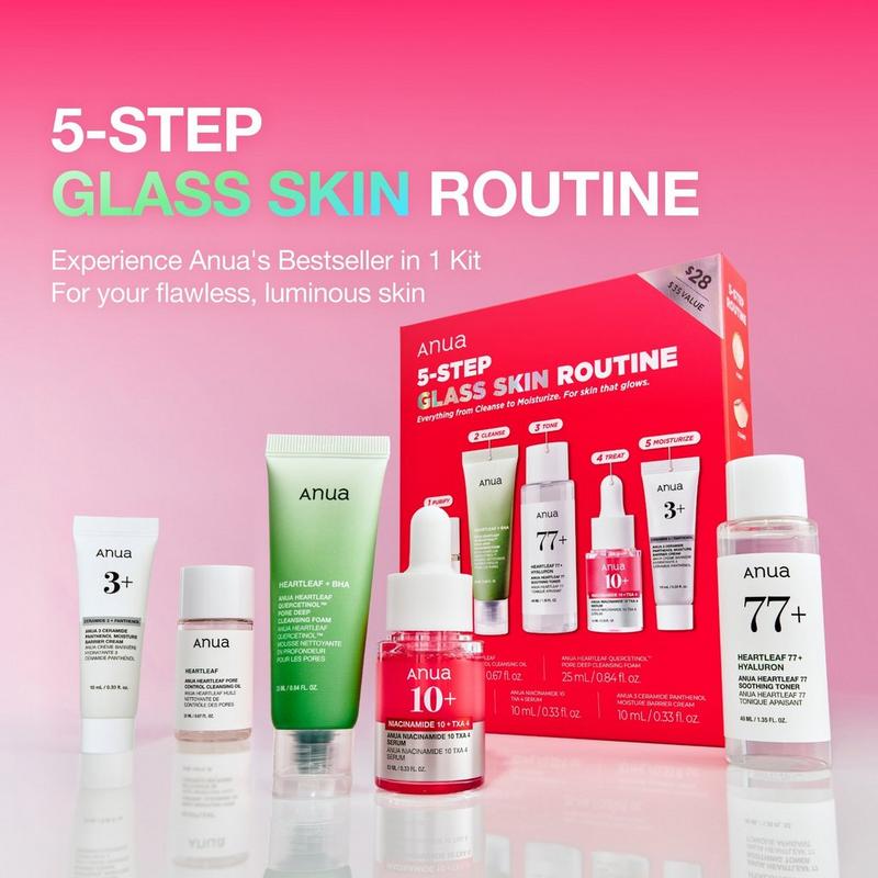 5-Step Glass Skin Routine Set