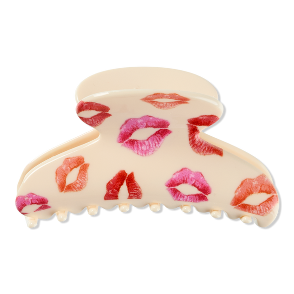 Scünci Lip Prints Claw Clip #1