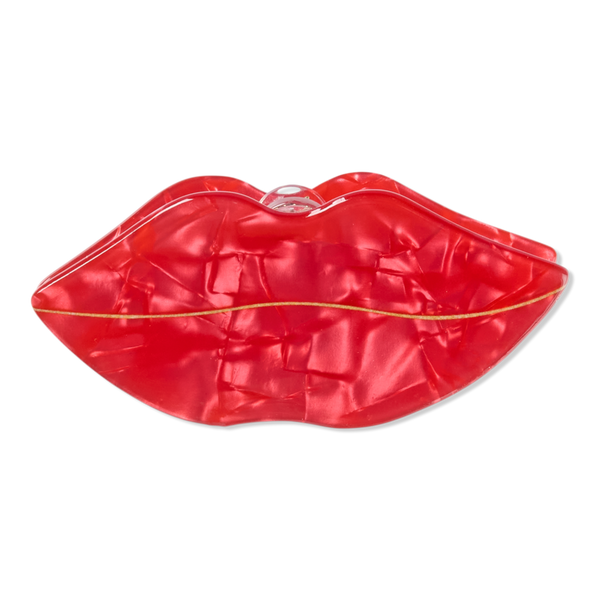 Scünci Acrylic Lips Claw Clip #1