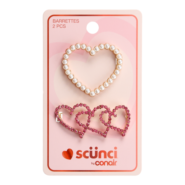 Scünci Heart Jean Wire Barrette #2