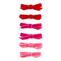 Velvet Bow Salon Clips