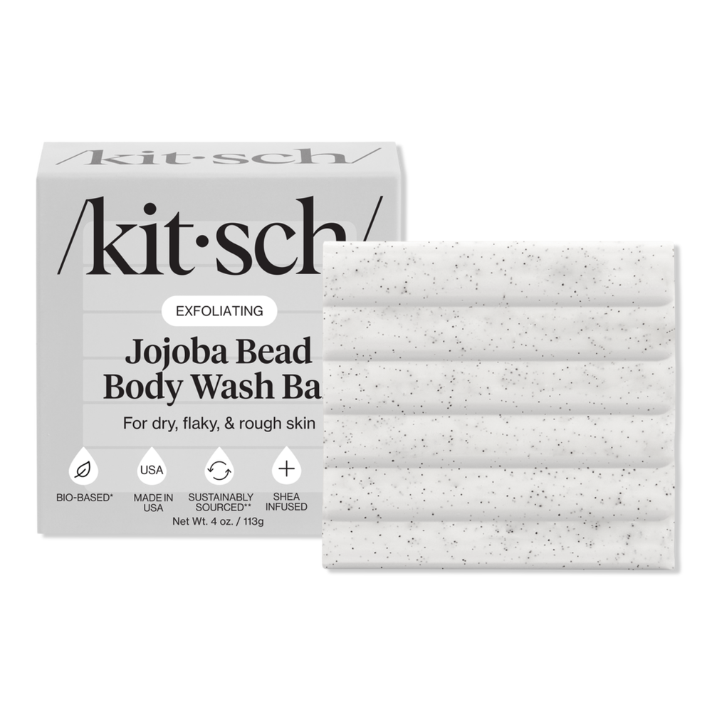 Kitsch Exfoliating Jojoba Bead Body Wash Bar