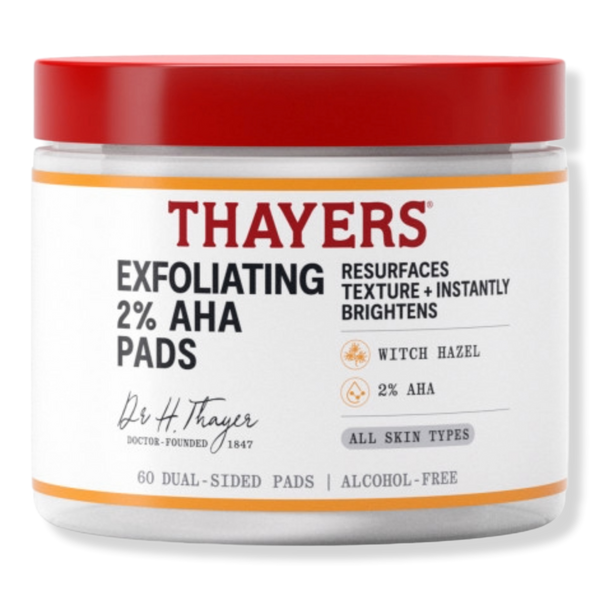 Thayers Exfoliating 2% AHA Pads #1