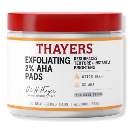 Thayers - Exfoliating 2% AHA Pads | Ulta Beauty