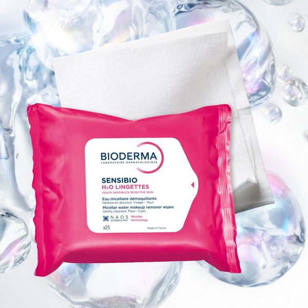 Bioderma Sensibio H2O Wipes Face Cleanser for Sensitive Skin #2