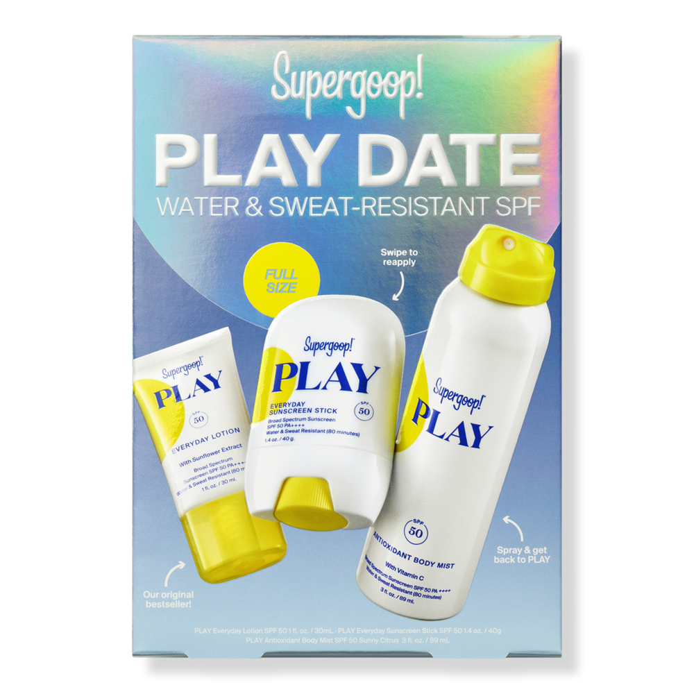 Supergoop! PLAY Date Pool & Sport SPF Set