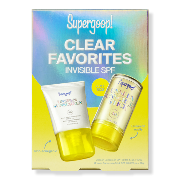 Supergoop! Clear Favorites Invisible SPF Set #1