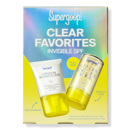 Supergoop! Clear Favorites Invisible SPF Set