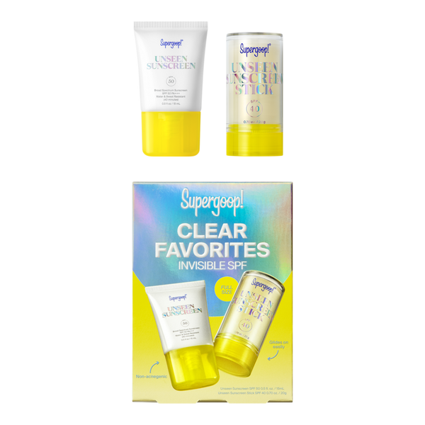 Supergoop! Clear Favorites Invisible SPF Set #2
