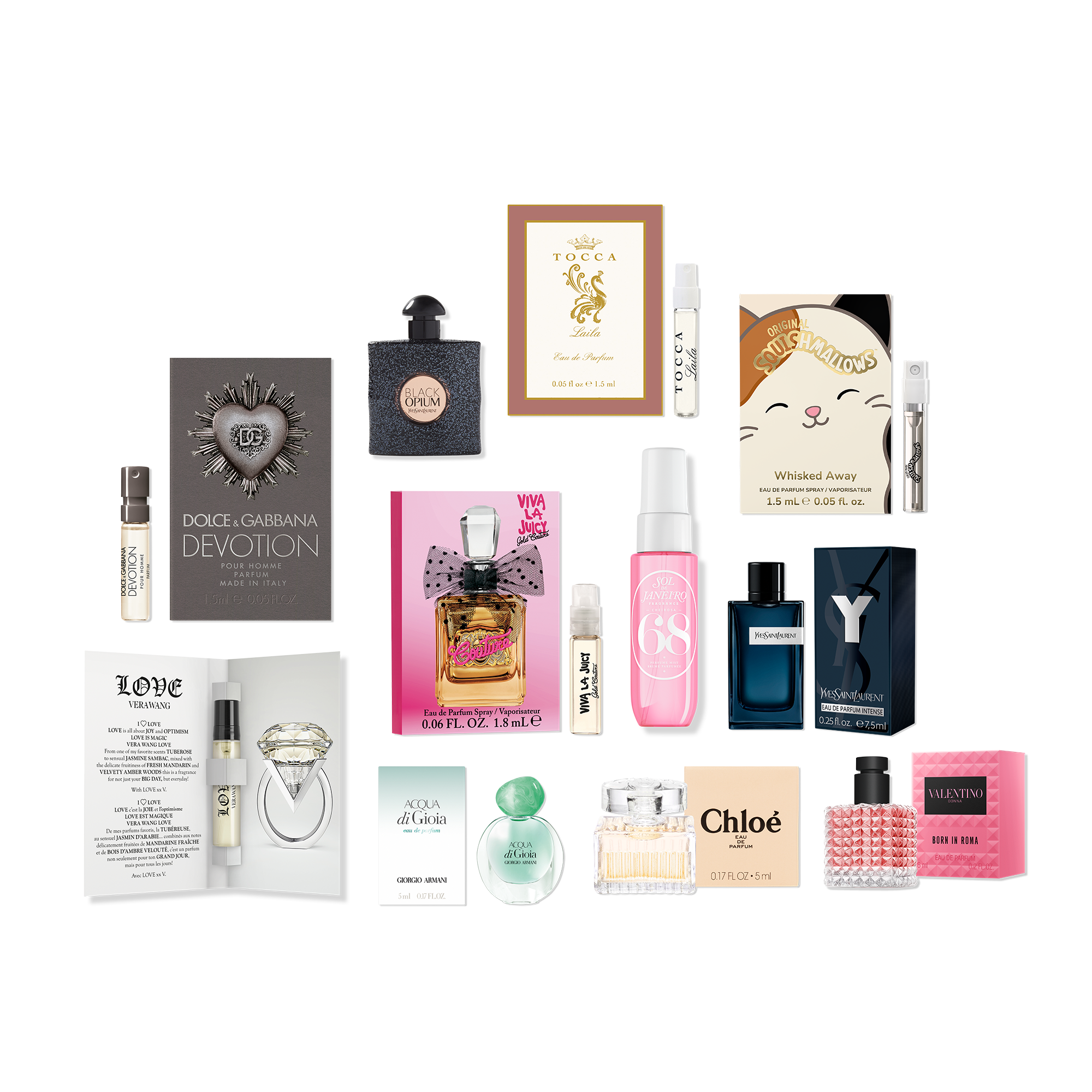 Variety Free 11 Piece Fragrance Gift with select $100 shipped purchase #1