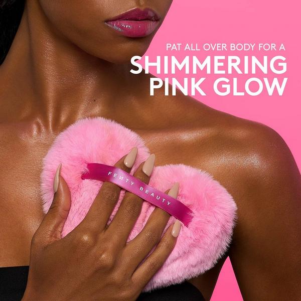 FENTY BEAUTY by Rihanna Limited Edition Fairy Bomb Wattacrush Heart Shimmer Puff #2
