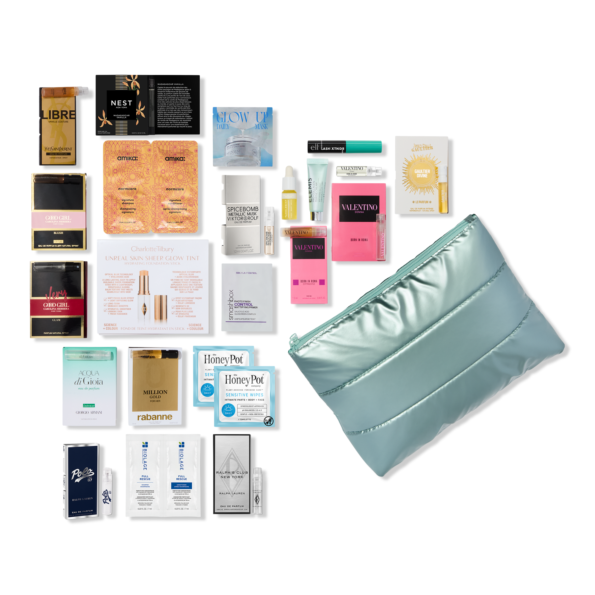 Variety Free 21 Piece Beauty Bag with select $75 shipped purchase #1