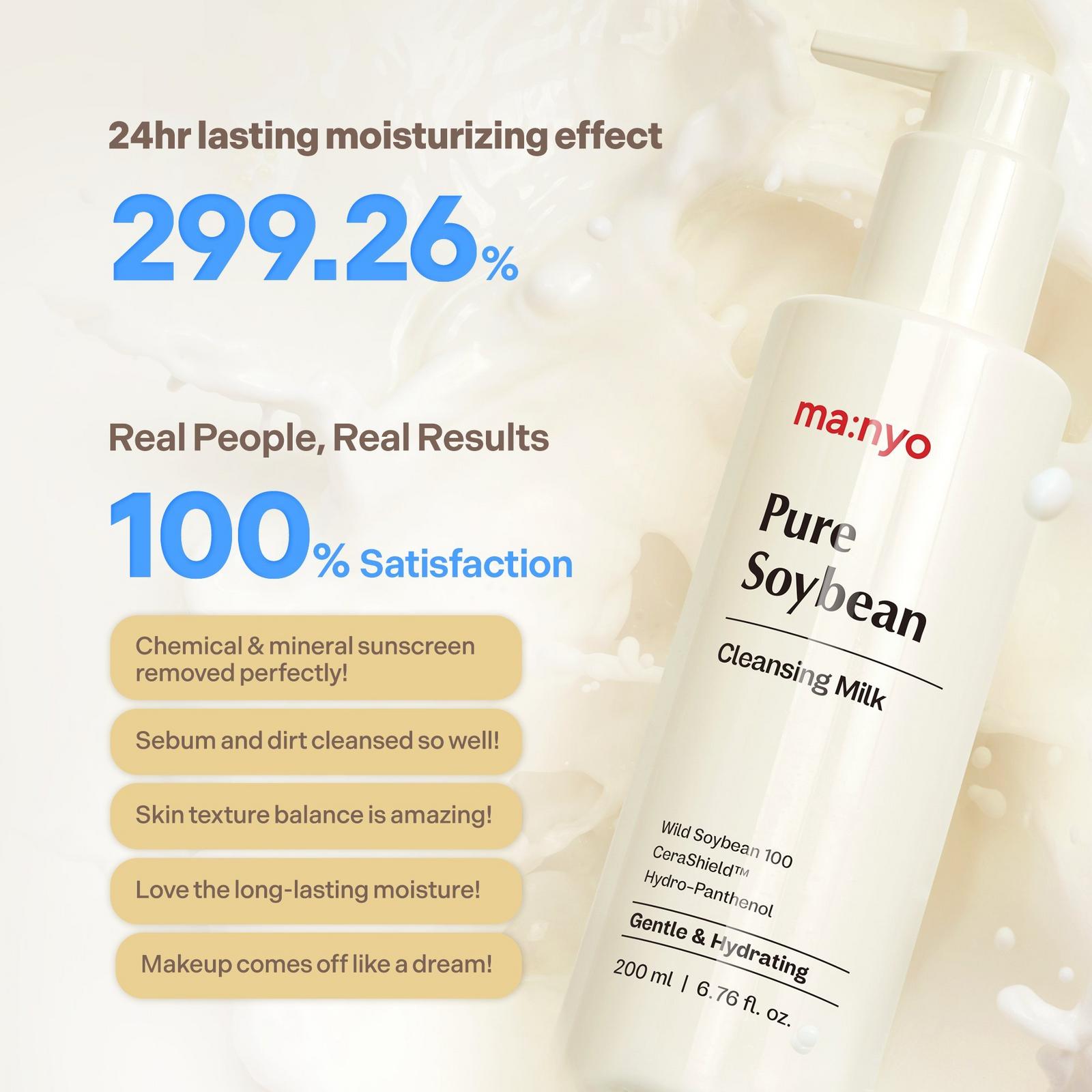 Pure Soybean Cleansing Milk