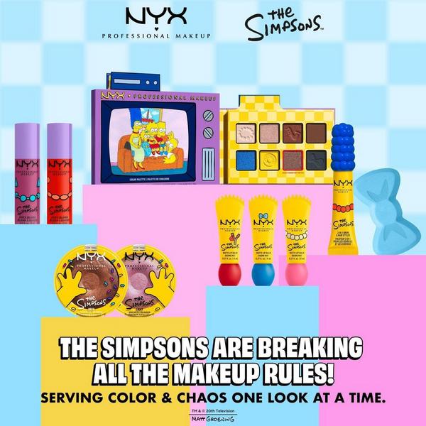 NYX Professional Makeup Simpsons Collab Smushy Matte Lip Balm - Rebel Red #7