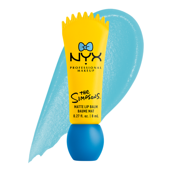 NYX Professional Makeup Simpsons Collab Smushy Matte Lip Balm - Peekaboo Blue #9