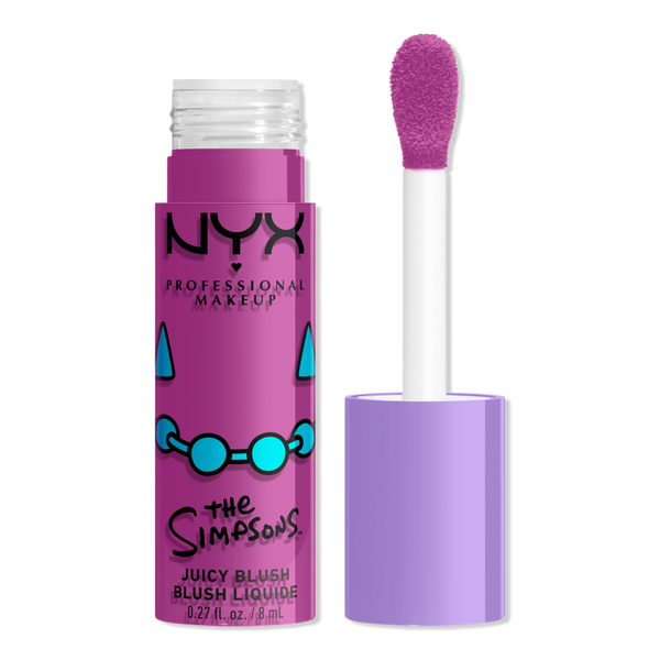 NYX Professional Makeup Simpsons Collab Saucy Sisters' Fat Cheeks Juicy Liquid Blush - Lavender Sass #1