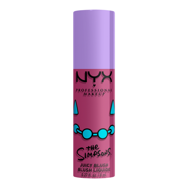 NYX Professional Makeup Simpsons Collab Saucy Sisters' Fat Cheeks Juicy Liquid Blush - Lavender Sass #8