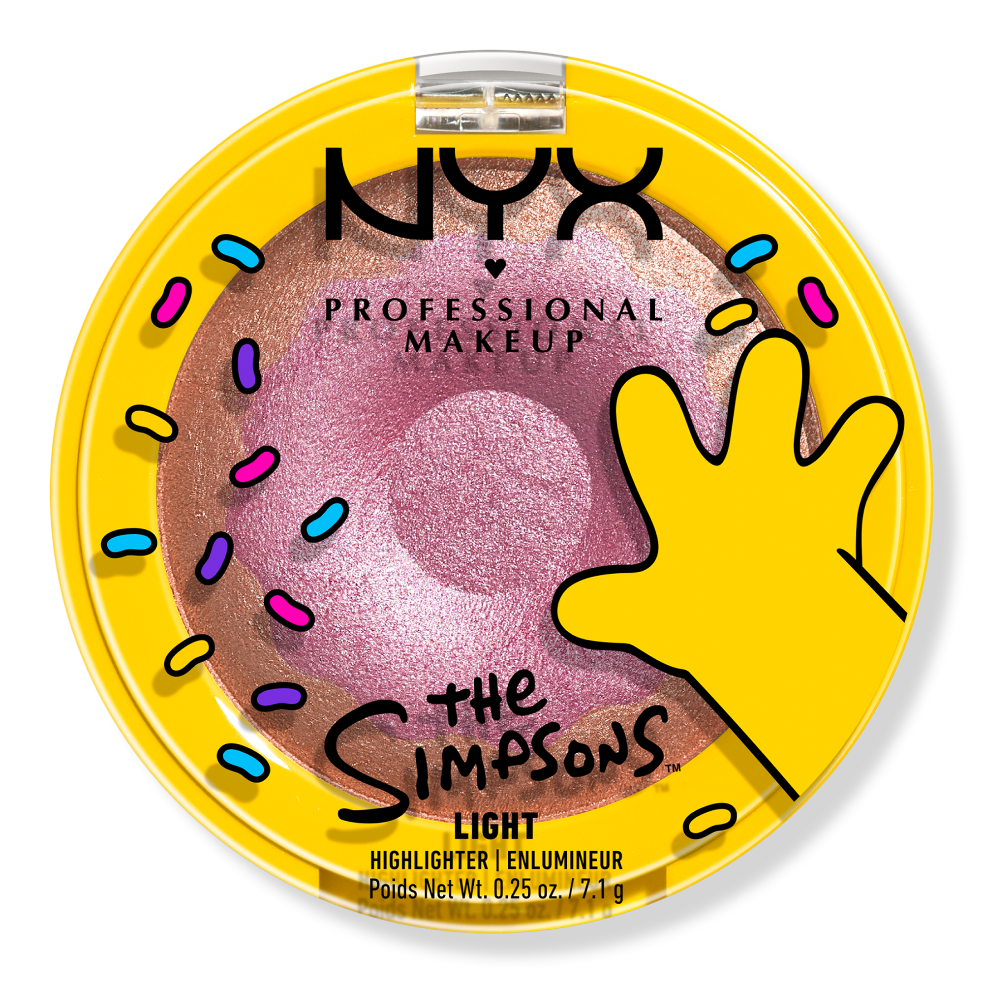 NYX Professional Makeup Simpsons Collab Homer Donut Highlighter - Donut Mind If I Do #1