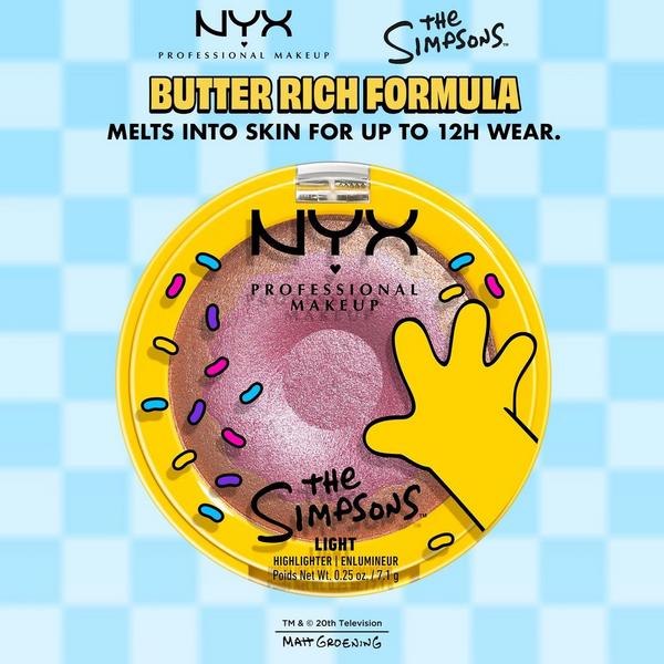 NYX Professional Makeup Simpsons Collab Homer Donut Highlighter - Donut Mind If I Do #3