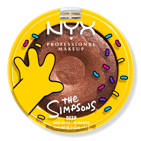 NYX Professional Makeup Simpsons Collab Homer Donut Highlighter - Glazed Over #1