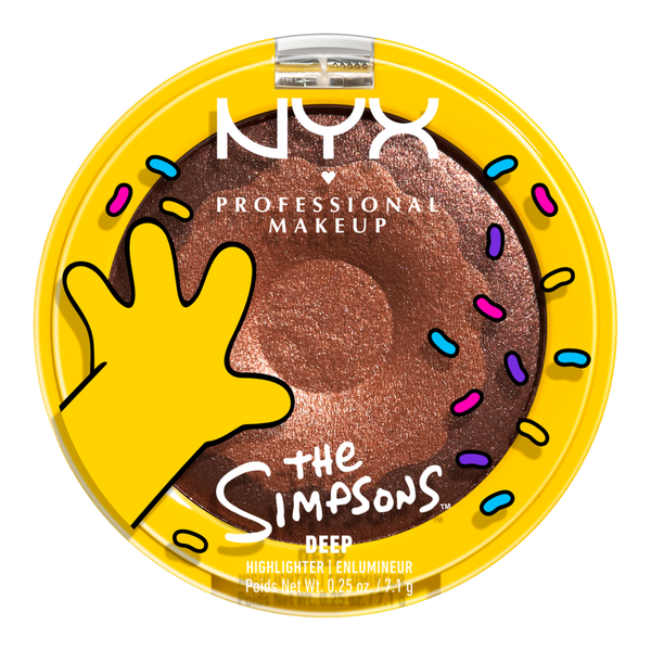 NYX Professional Makeup Simpsons Collab Homer Donut Highlighter - Glazed Over #8