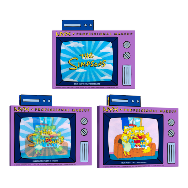 NYX Professional Makeup Simpsons Collab Simpson Family Mania Color Palette #7