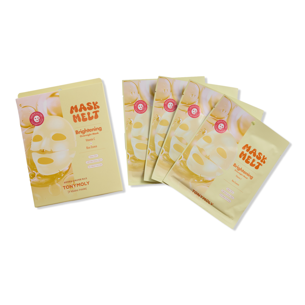 TONYMOLY Mask Melt Vitamin C + Rice Overnight Hydrogel - ct