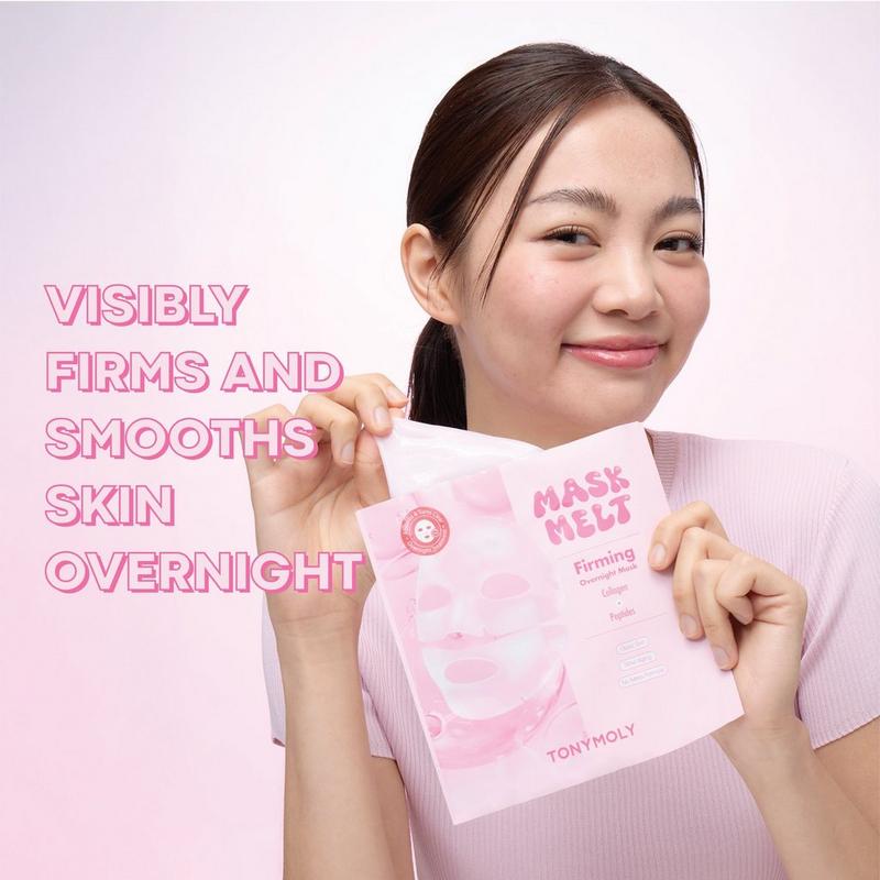 TONYMOLY - 4 ct Mask Melt Collagen + Peptide Overnight Hydrogel
