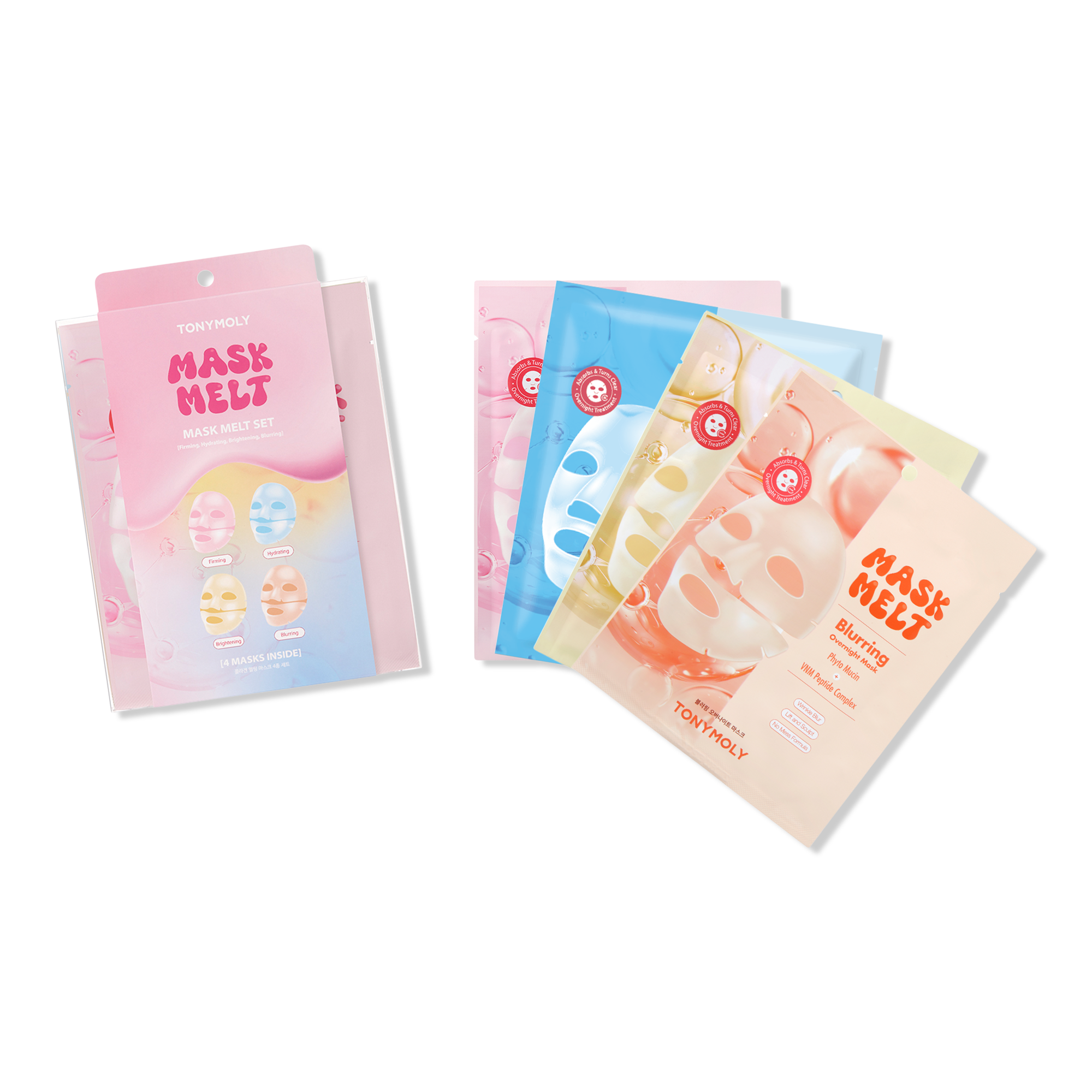 TONYMOLY Mask Melt Assorted Hydrogel Overnight Mask #1