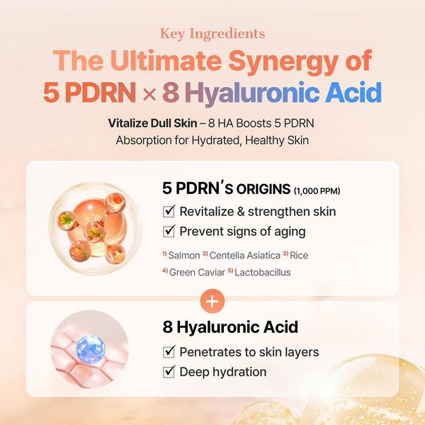 COSRX 5 PDRN Hyaluronic Acid Vital Hydrating Hydrogel Mask #5