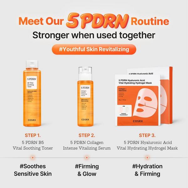 COSRX 5 PDRN Hyaluronic Acid Vital Hydrating Hydrogel Mask #8