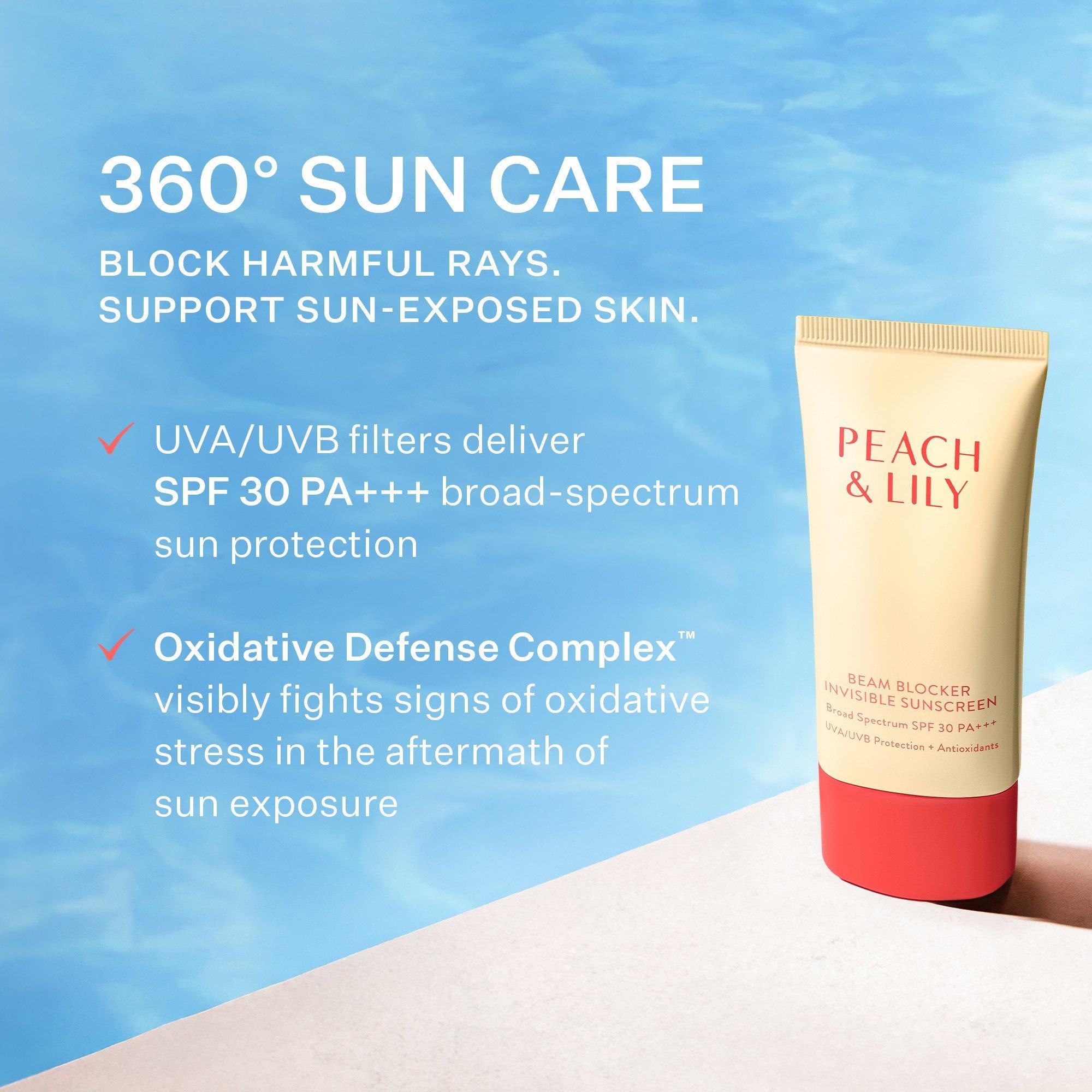Невидимое солнцезащитное средство Peach & Lily Beam Blocker SPF 30 — фото 4