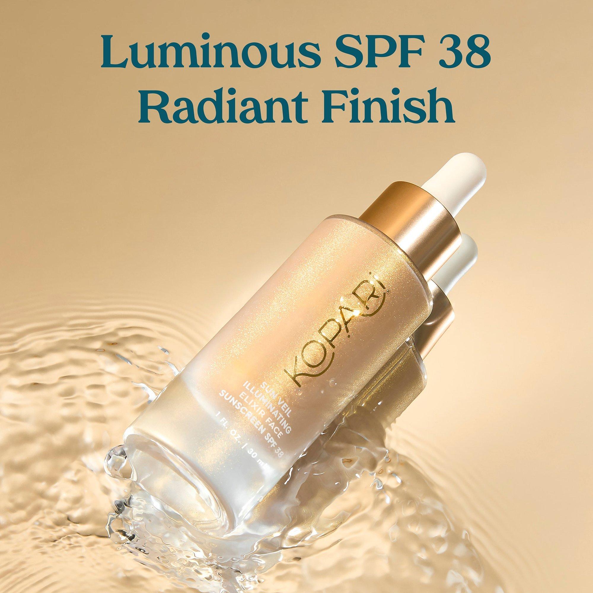 Сияющий солнцезащитный эликсир для лица Kopari Beauty Sun Veil SPF 38 — фото 3