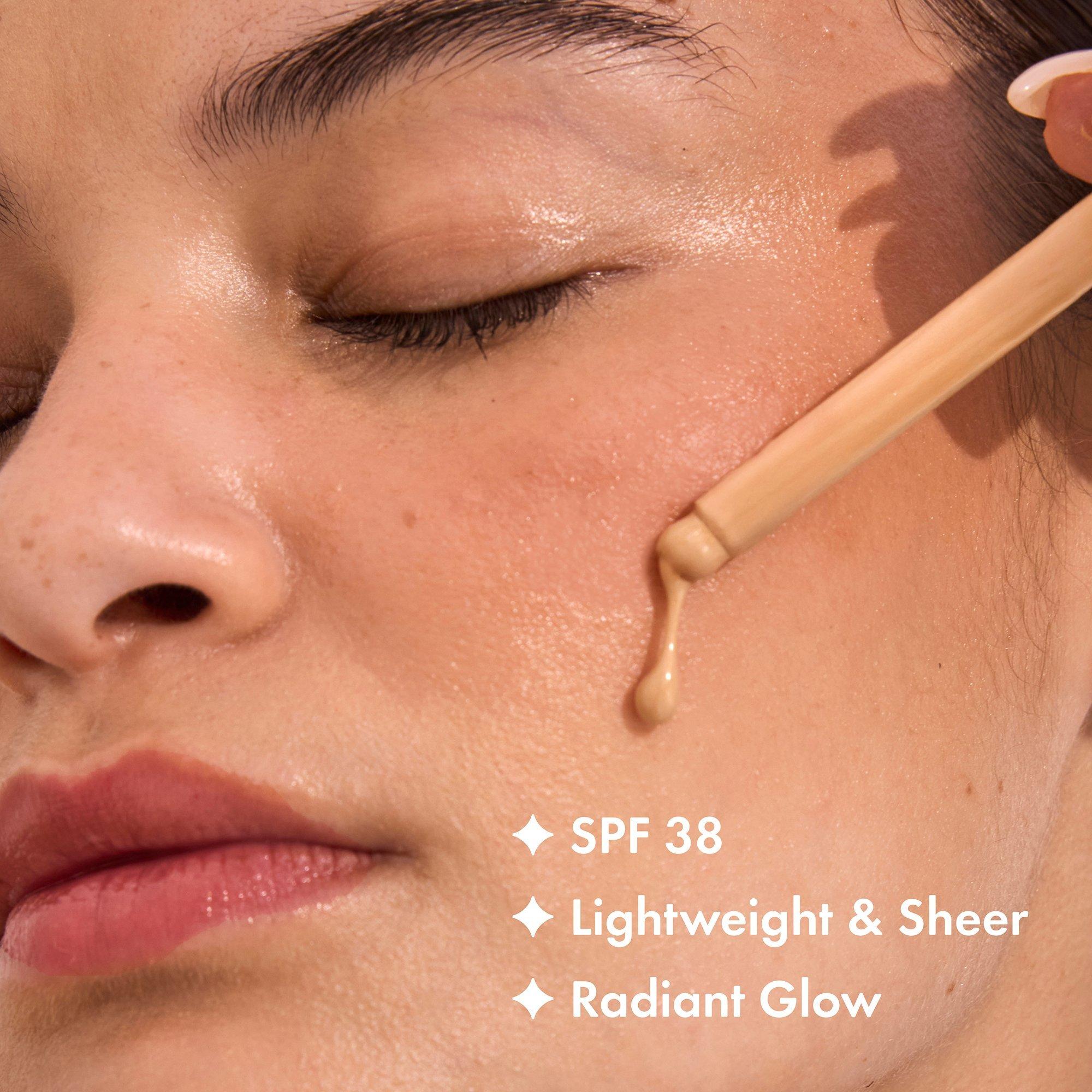 Сияющий солнцезащитный эликсир для лица Kopari Beauty Sun Veil SPF 38 — фото 4