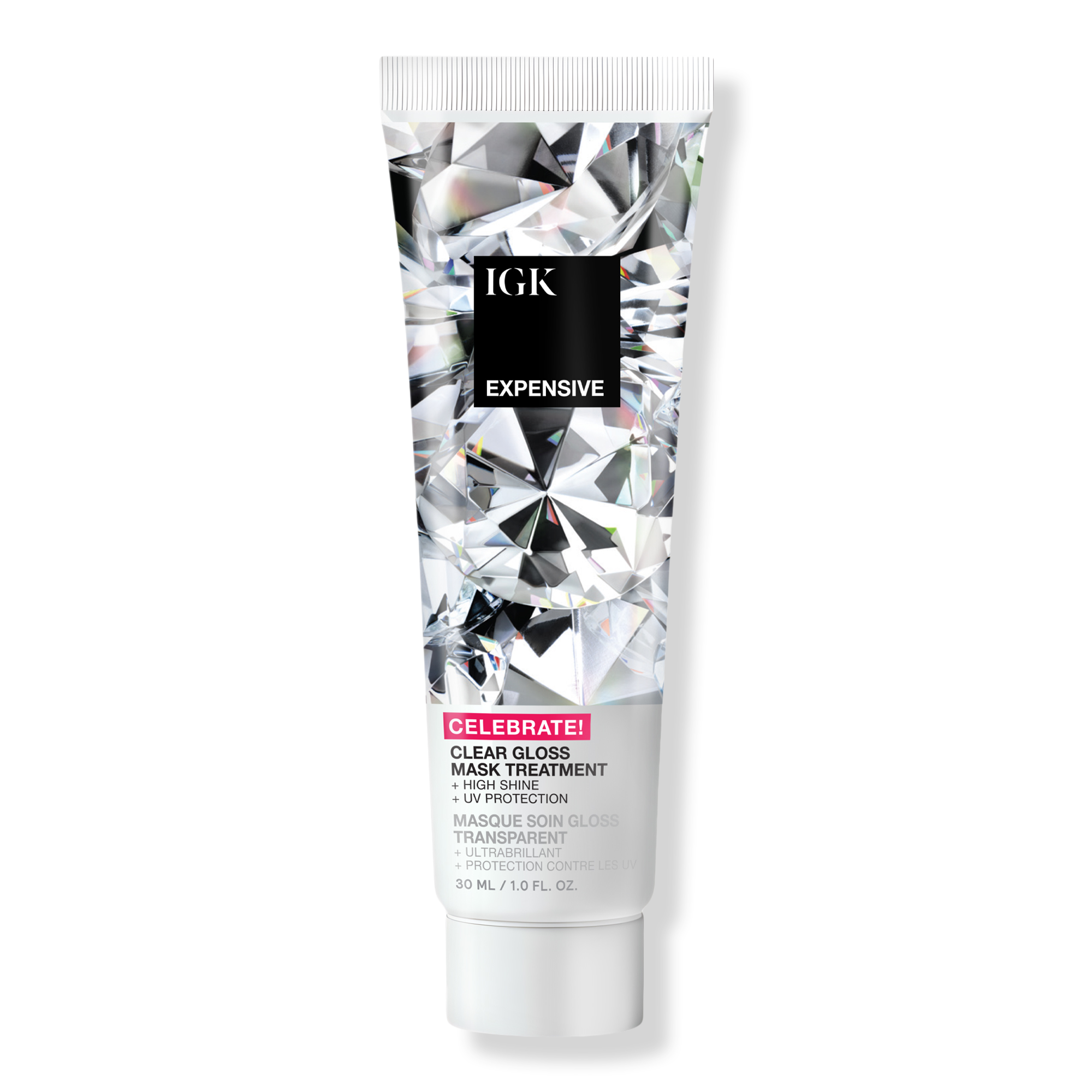 Ulta Beauty Rewards Birthday Gift - IGK Expensive Hair Clear Gloss Top Coat Hair Treatment travel size #1