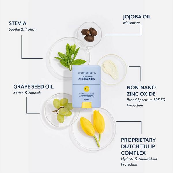 Bloomeffects Tulipscreen Shield & Glow Mineral Active Sunstick SPF 50 #5