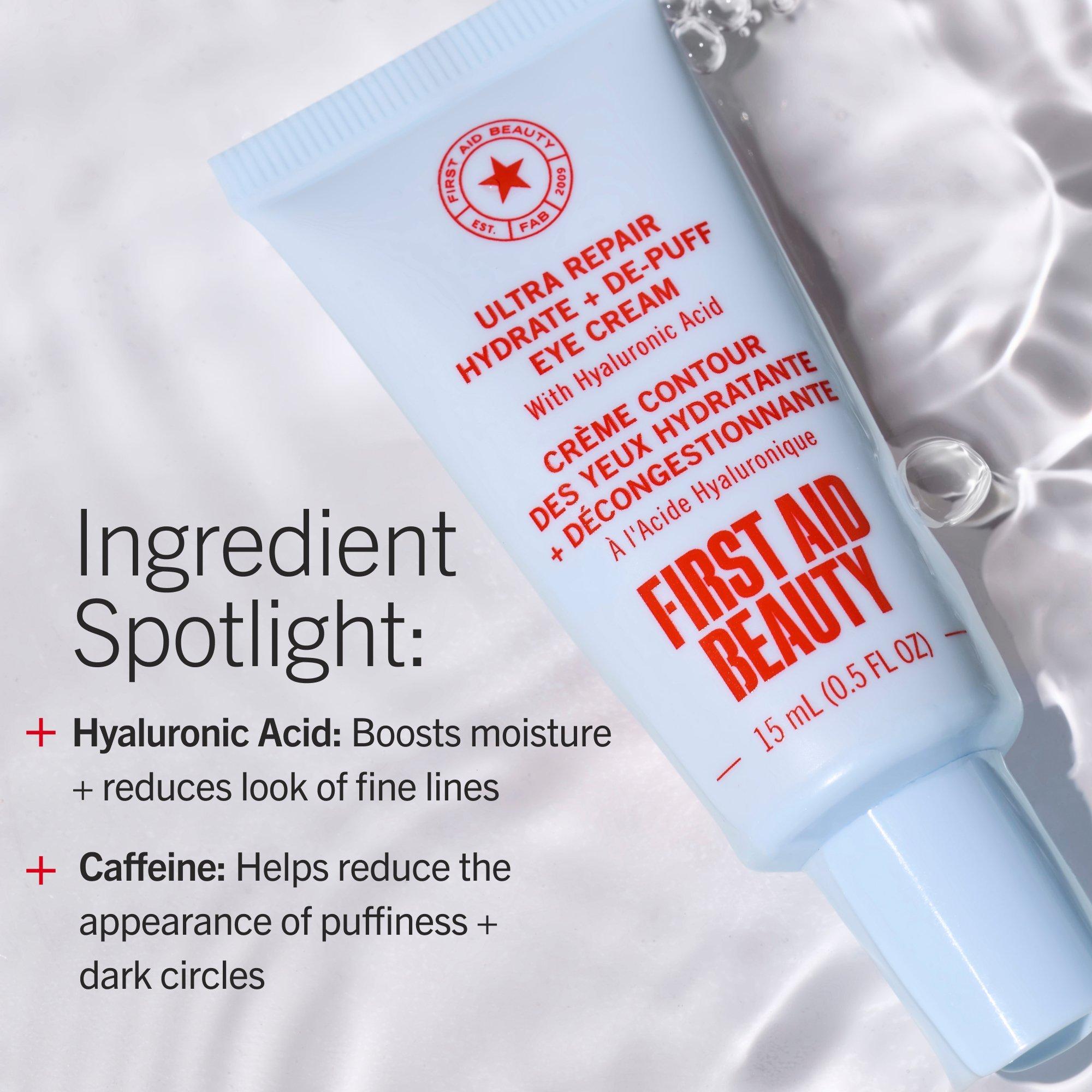 Увлажняющий крем для кожи вокруг глаз против отёков First Aid Beauty Ultra Repair — фото 6