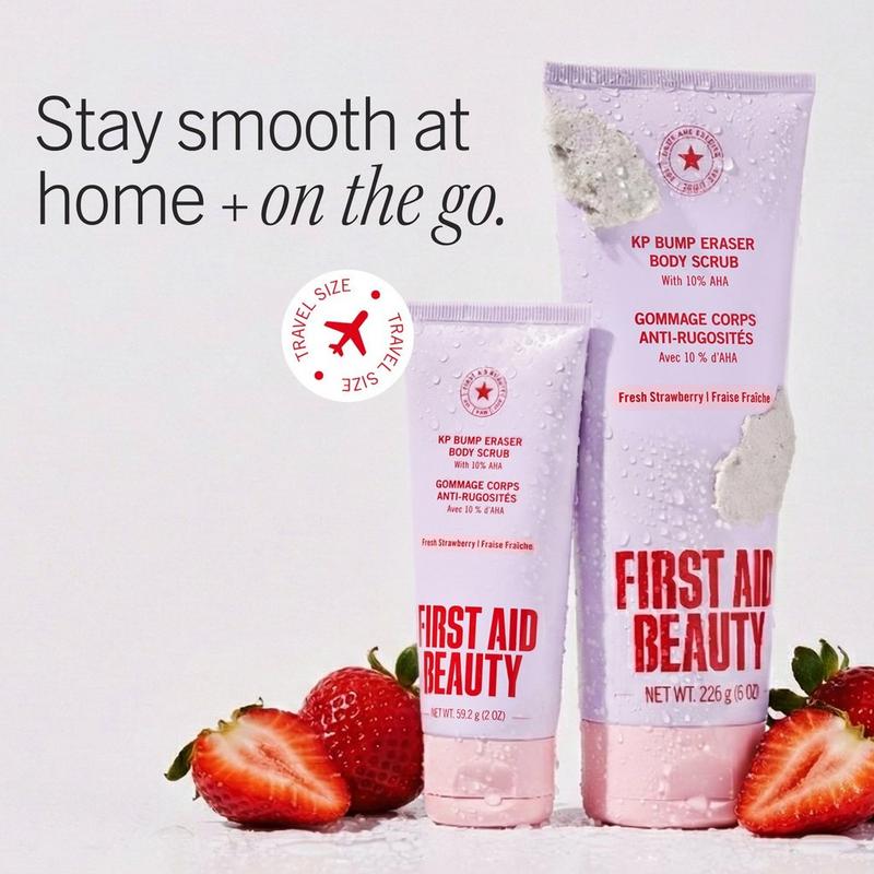 First Aid Beauty - Fresh Strawberry KP Bump Eraser Body Scrub with