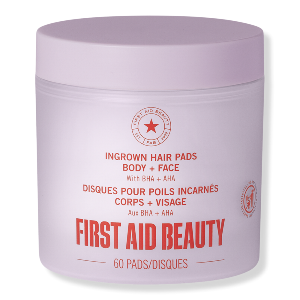 First Aid Beauty Ingrown Hair Pads with BHA + AHA - ct