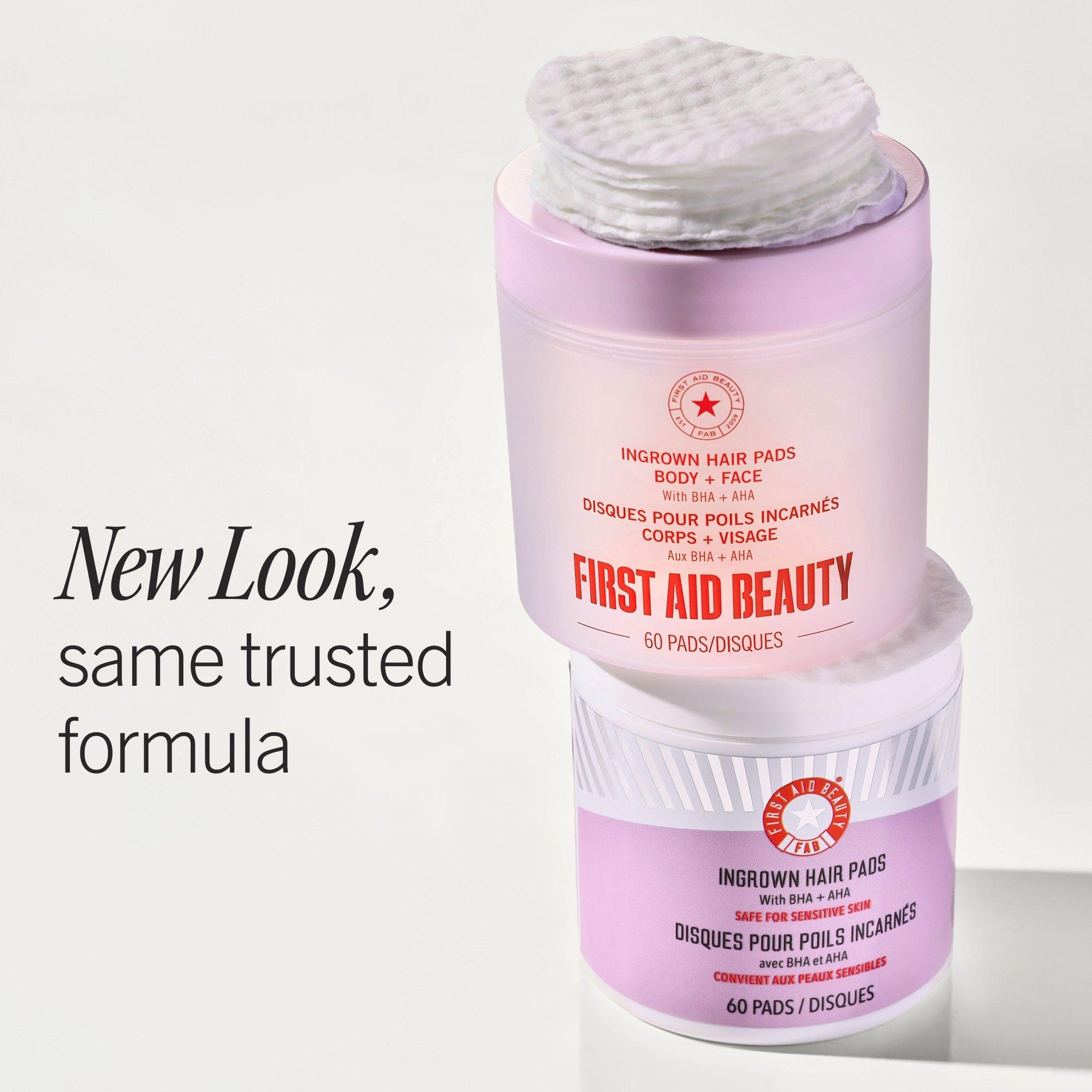 Диски от вросших волос First Aid Beauty с BHA и AHA — фото 2