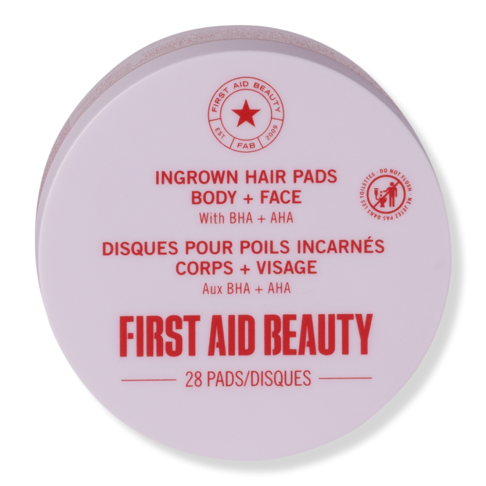 First Aid Beauty Ingrown Hair Pads with BHA + AHA - ct