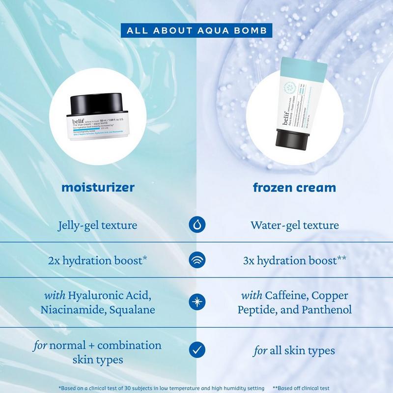 Belif Aqua Bomb Calming & Soothing Frozen Gel Cream