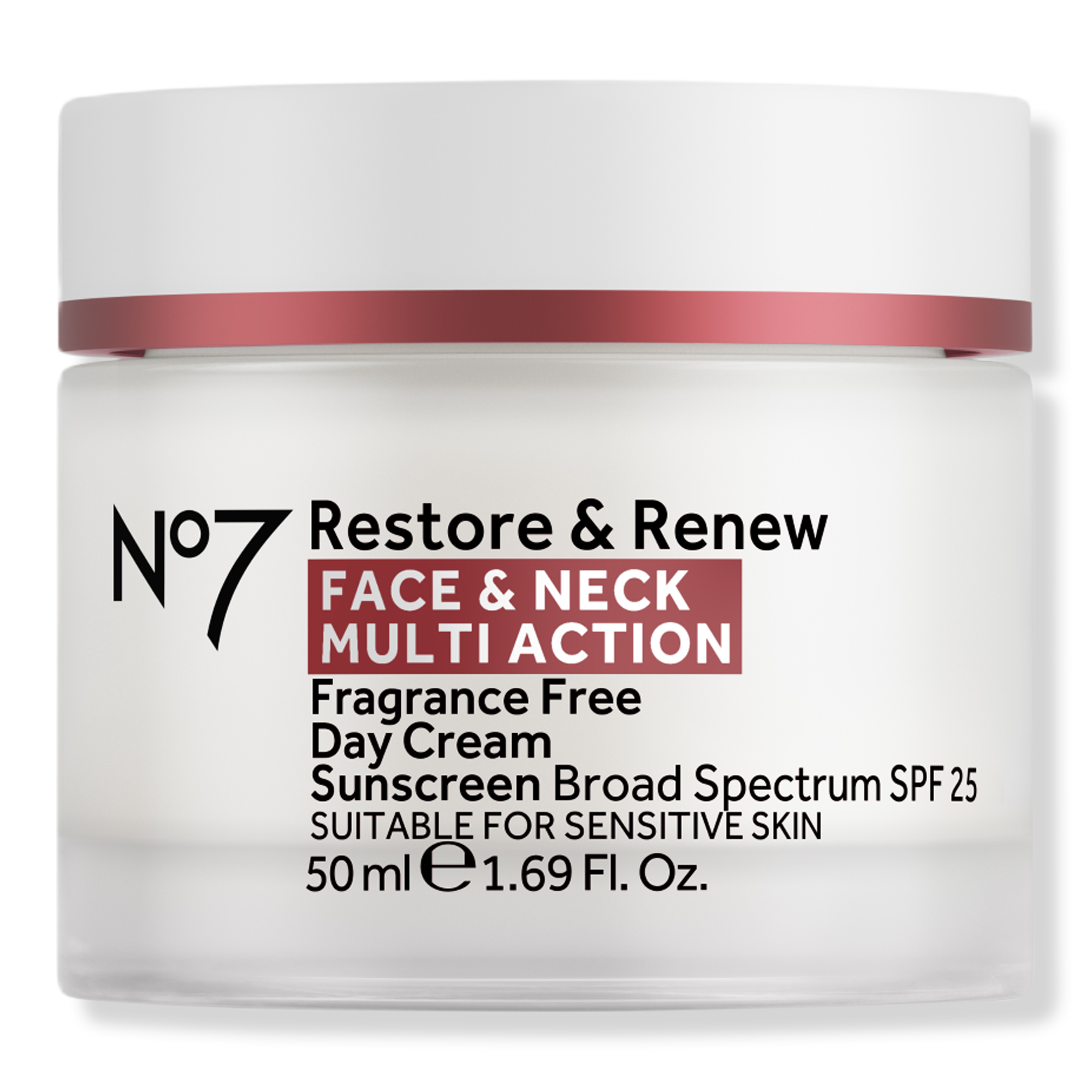 No7 Restore & Renew Multi Action Fragrance Free Day Cream SPF25 #1