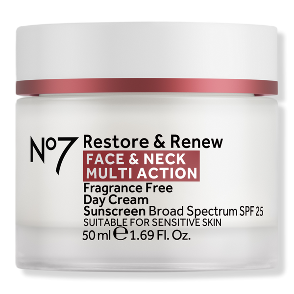 No7 Restore & Renew Multi Action Fragrance Free Day Cream SPF25 #1