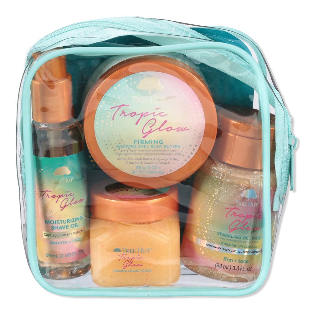 Tree Hut Tropic Glow Getaway Mini Best Sellers Kit